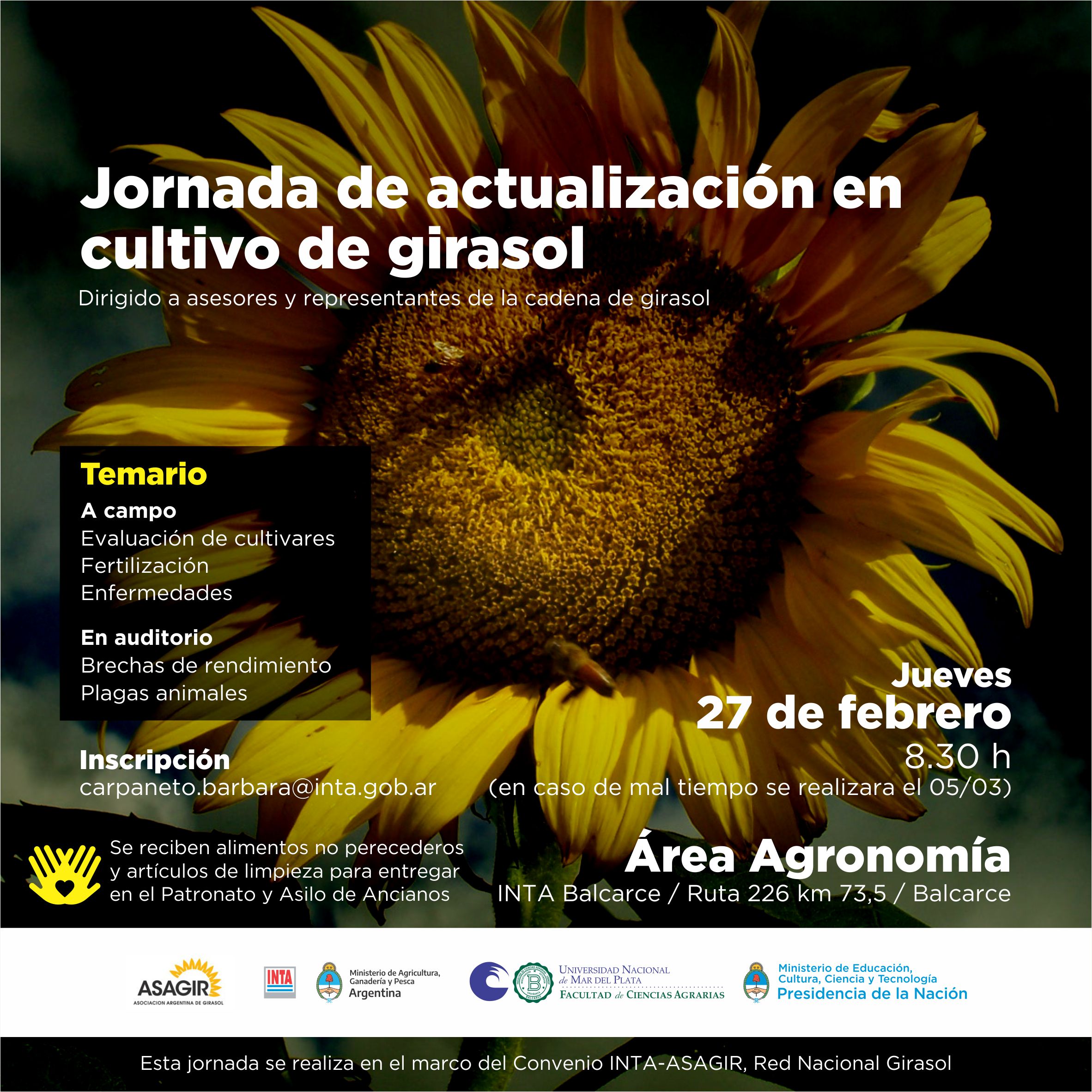 JORNADA DE ACTUALIZACIN DE GIRASOL